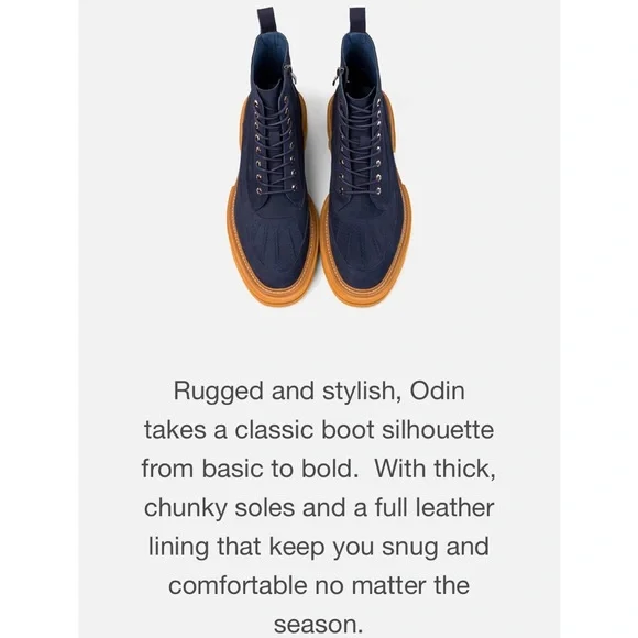 Marc Nolan Odin Combat Style Boot - Picture 10 of 11